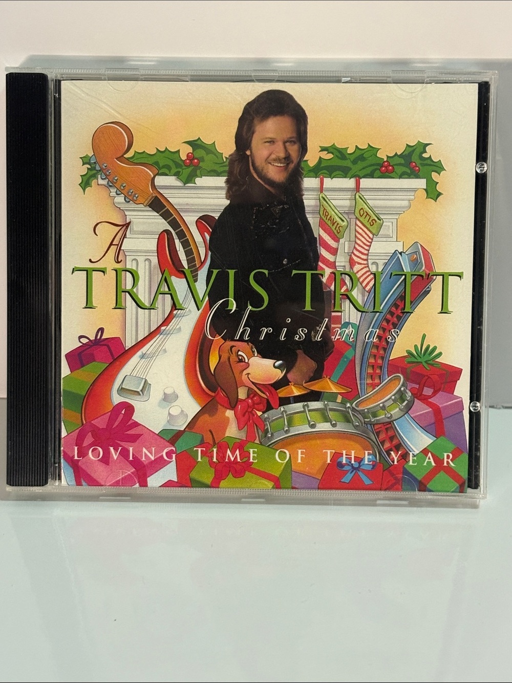 Warner Bros. Travis Tritt Christmas CD - Green Red Yellow